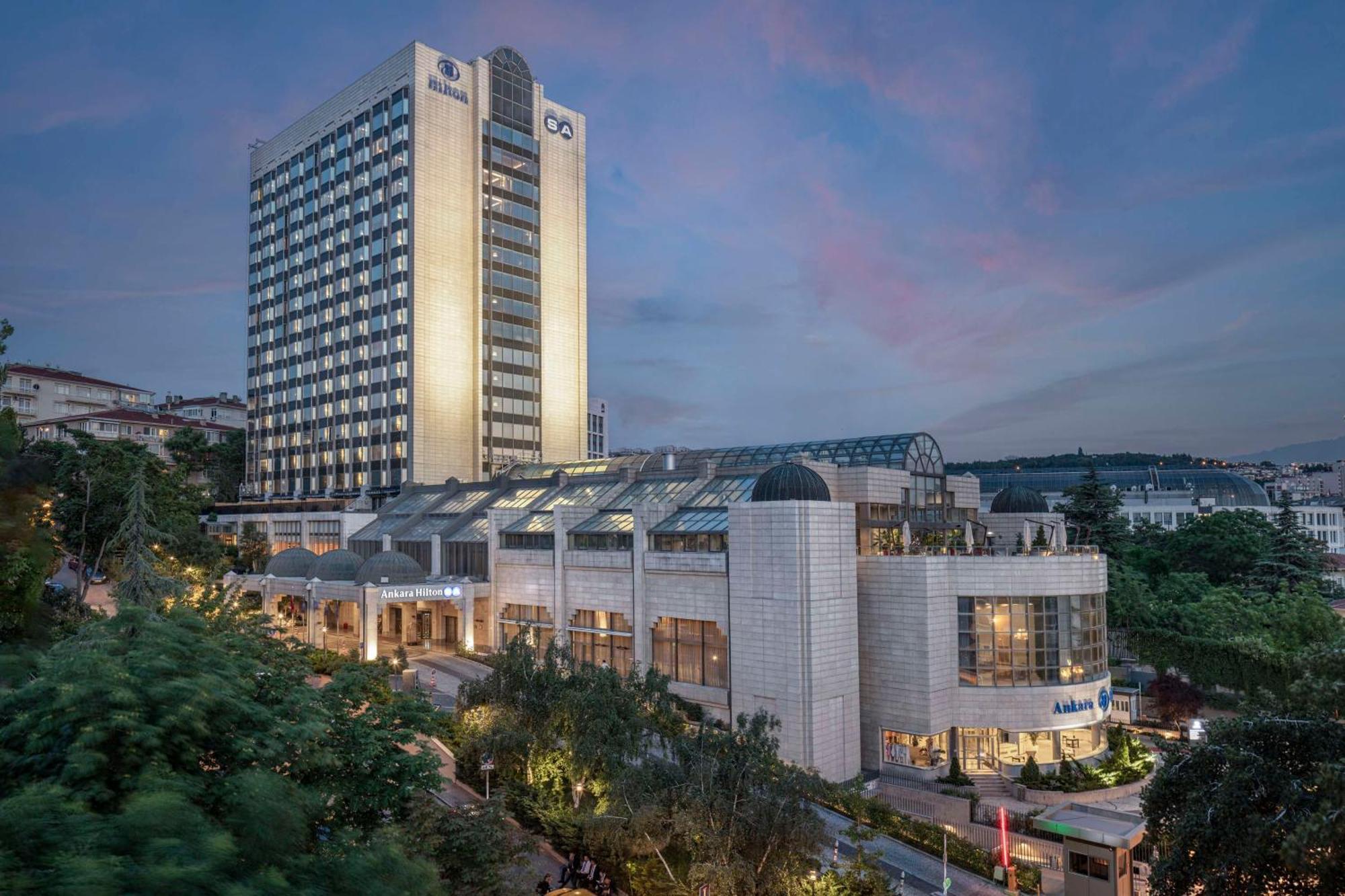Hotel Ankara Hiltonsa Extérieur photo